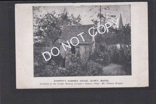 Cowpers summer house olney - cowpers,