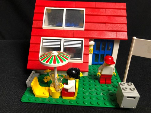 Lego 1854 house with roof - 1854,