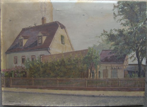Old town signed wimmer 1926 - ::old,