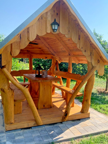 Garden gazebo wooden - gazebo,